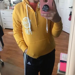 Yellow Pink Hoodie 💛💛